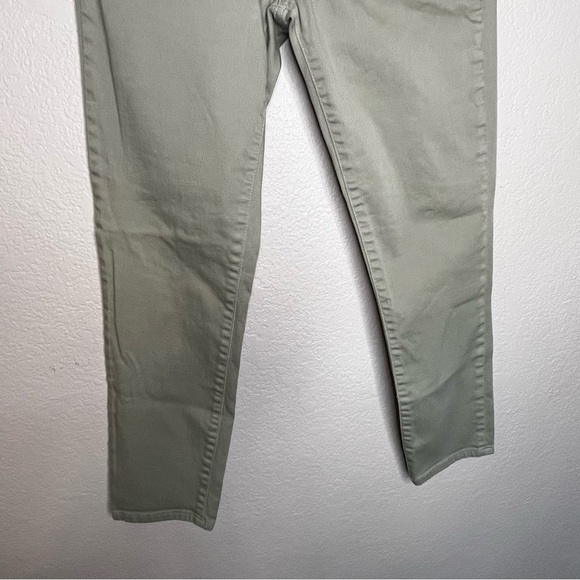 Tory Burch Alexa Cropped Skinny Jeans in Green Size 26 - Picture 15 of 16